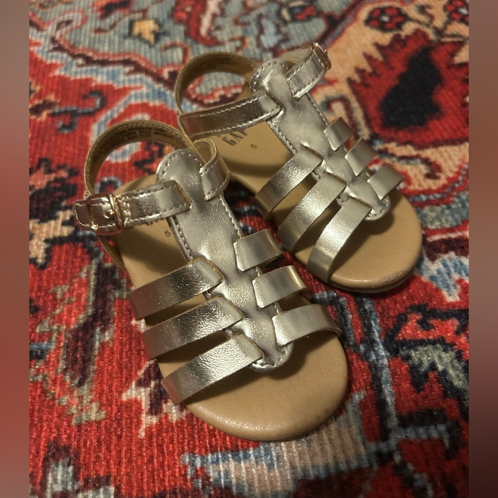GAP Gold Toddler Sandals